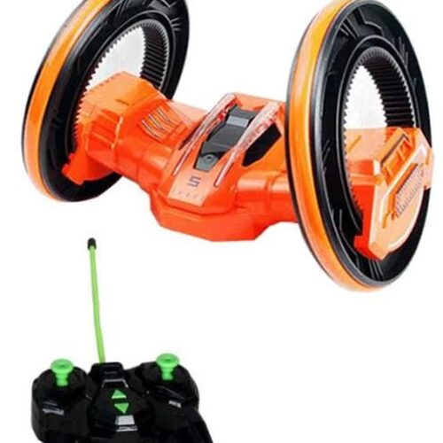 2 Rounds Stunt 360°, Roll to Walk Racing Stunt Car – Orange