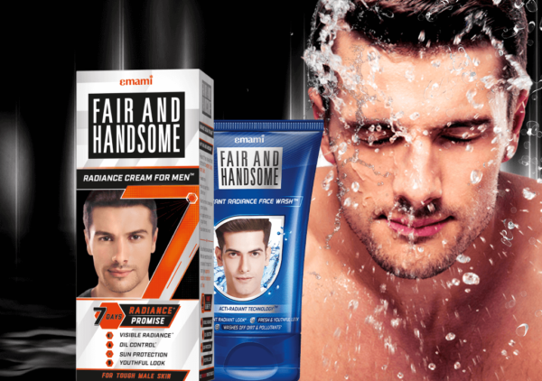 100% Original Men's Face Wash Fair and Handome instant Glow