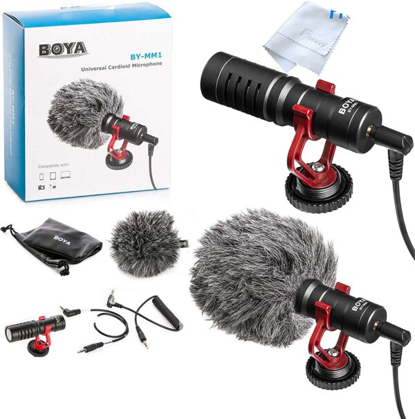 BOYA BY-MM1 Universal Cardiod Shotgun Microphone- Buy Online Boya Mic