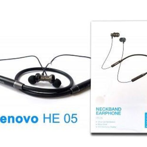 Lenovo HE05 Bluetooth Neckband Earphone Shopping Pandaa