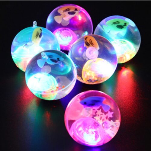 LED Flashing Light Rubber Bouncing Ball For Kids – Bouncing Rubber Flashing light LED Ball Toy