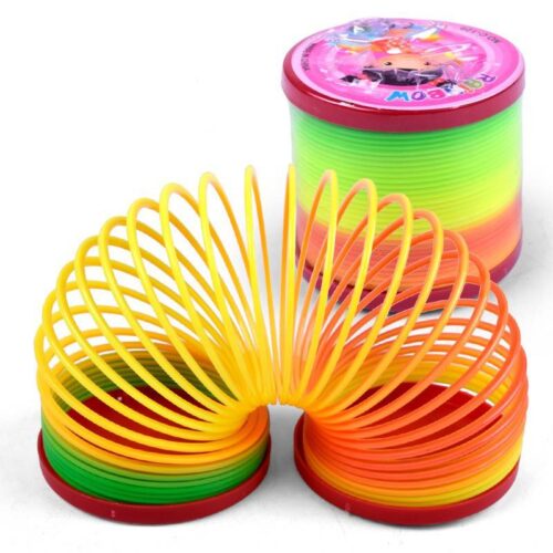 Magic Slinky Rainbow Springs Bounce – Rainbow Coil Spring Toy