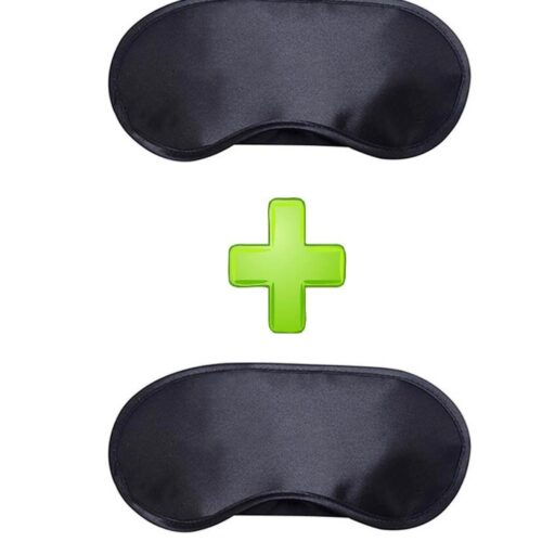 Pack of 02 – Healthy Sleep Soft Sleeping Eye Mask For Comfortable Sleep in Office