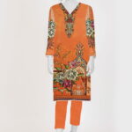 2 Pcs Linen Staple Full Bazu | Women Clothes in Pakistan