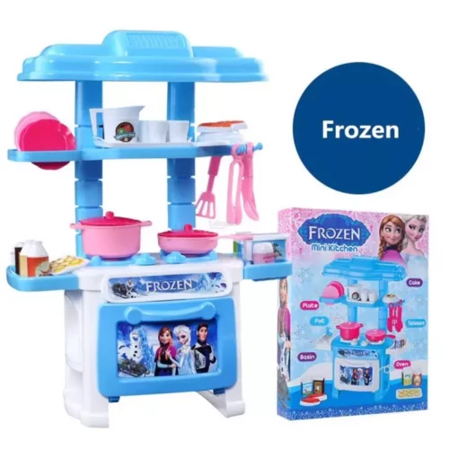 Kitchen Set for Kids Girls Boys – 32 Piece LittleChef Backpack Series Kitchen Cooking Toy Set with Accesssories Pretend Play Toys for Childrens