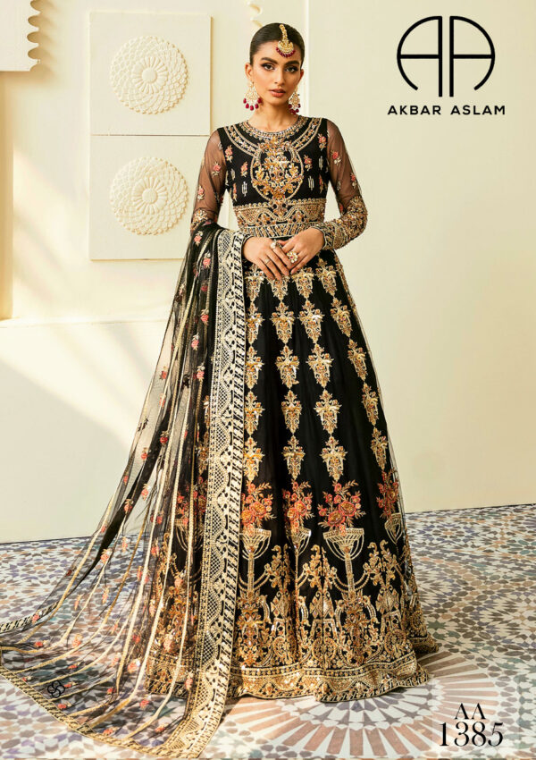 Murelet Akbar Aslam Embroidered AA-1385