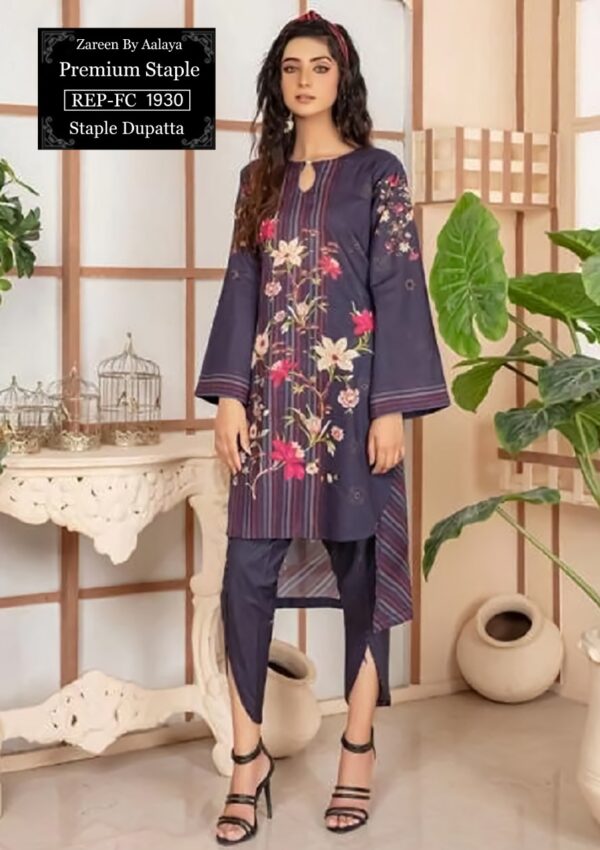 Zareen By Aalaya Premium Staple REP-FC-1930 Staple Duppatta