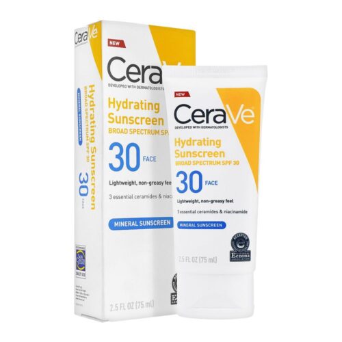 CeraVe Hydrating Sunscreen Broad Spectrum, SPF-30, 75ml – Price in Pakistan 2023