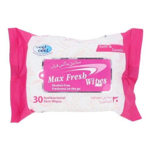 Cool & Cool Max Fresh Antibacterial Skin Wipes 30pcs – Price in Pakistan 2024