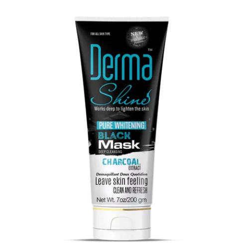 DERMA SHINE PEEL OFF CHARCOAL BLACK MASK