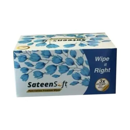 Sateen Soft Premium Cotton Dry Wipes Executive Black – Price in Pakistan 2024