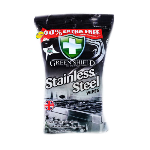 Green Shield Stainless Steel 70 Wipes – Price in Pakistan 2024