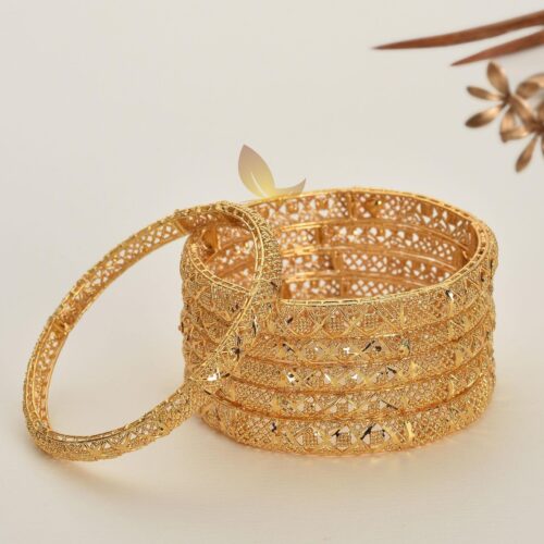 Gold Design Bangles 0263 – Artificial Jewelry | Price in Pakistan 2024