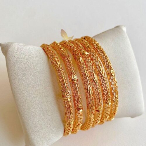 Gold Design Bangles 0375 – Artificial Jewelry | Price in Pakistan 2023