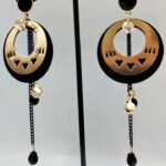 Black Casual Earrings Round Shape - Price in Pakistan 2023