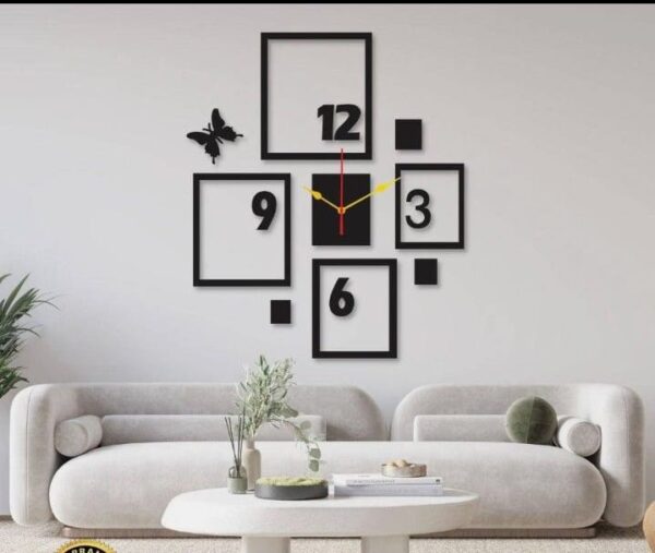 Brick Wall Clock Room Decoration - Price in Pakistan 2023