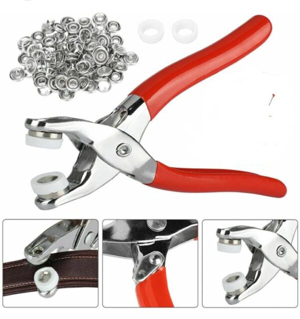 Tich Button Machine Plier Metal Mody With 50 Button - Price in Pakistan 2023