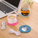 Usb Electric Heating Coaster Mugs Drink Warmer Heated Pad Silicone